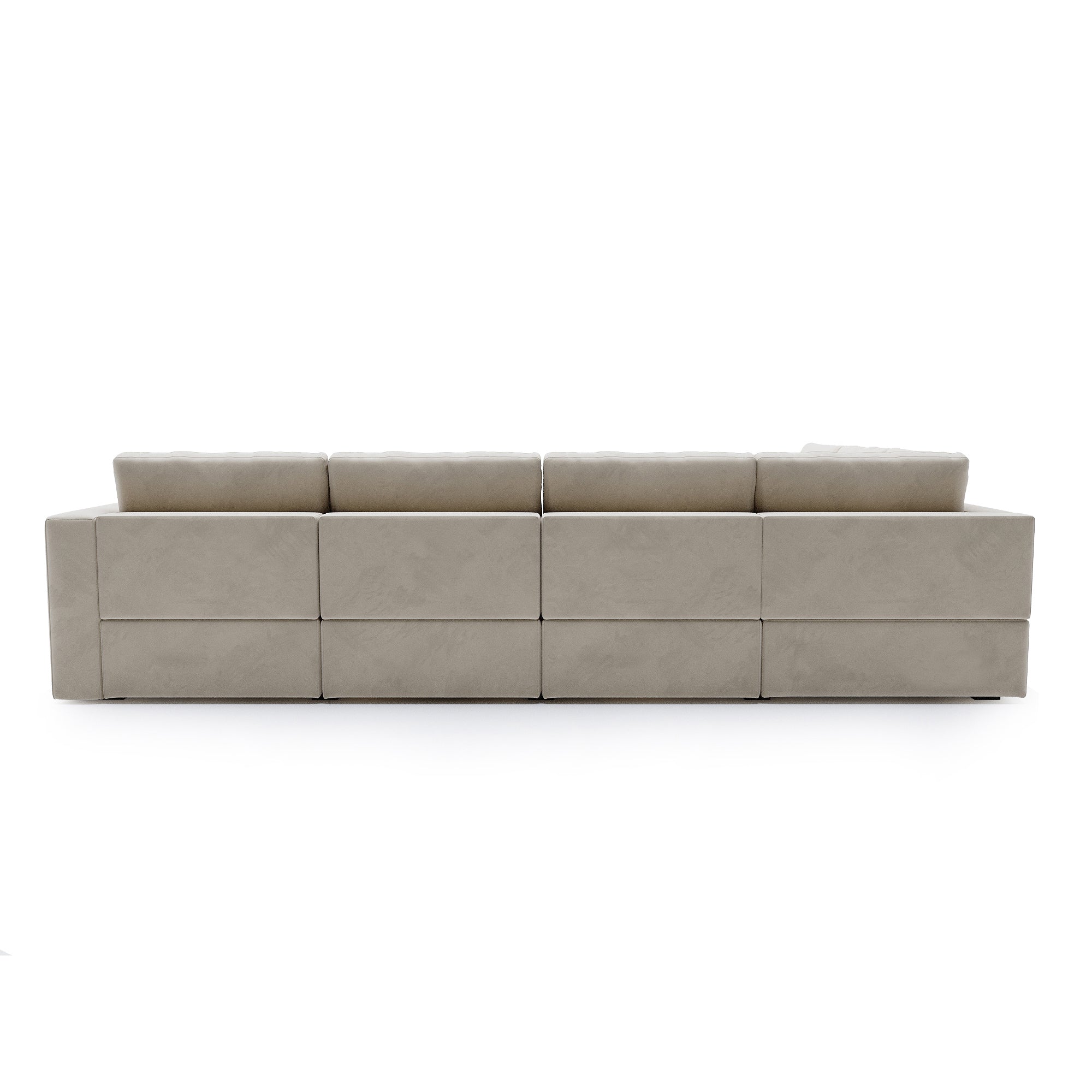 cream right-sectional