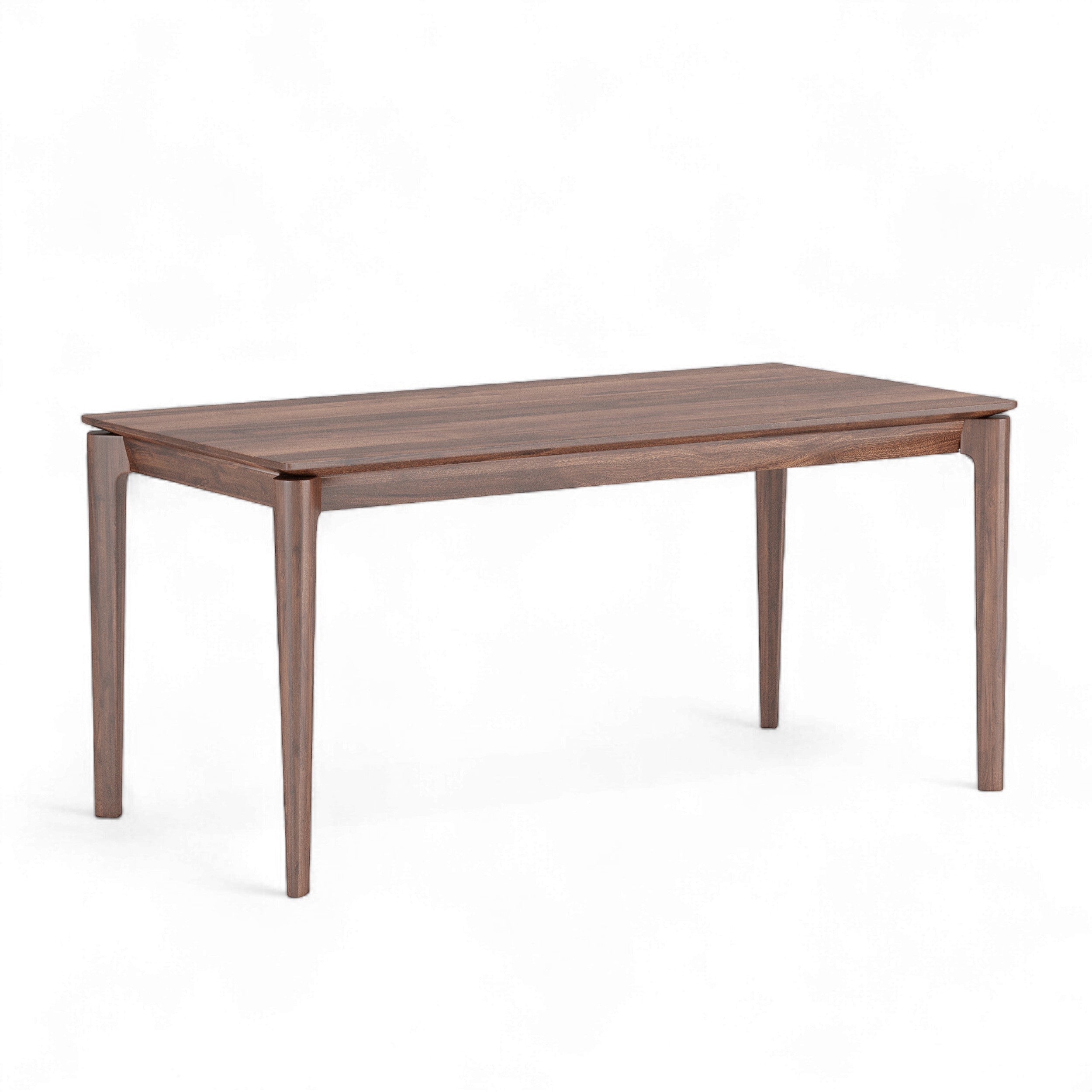 Elan Dining Table (5.3 feet) - Solid Teak/Walnut/Oak Wood