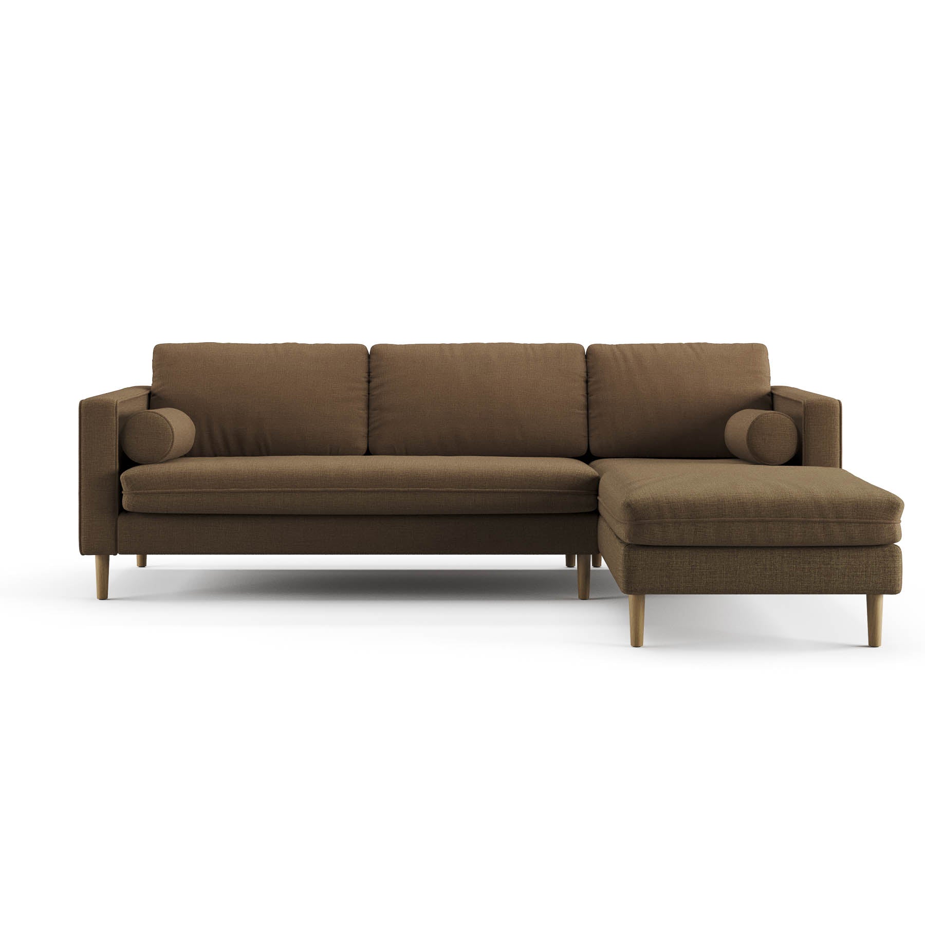 umber-brown left-sectional